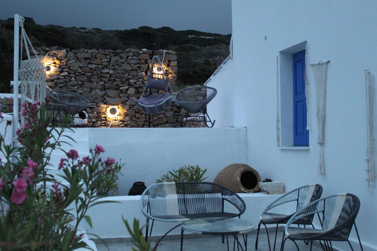 Cycladic Villa In Amorgos Island Arkesini Exteriér fotografie